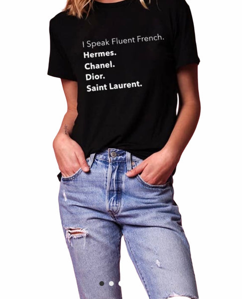 Fluent French Tee Shirt