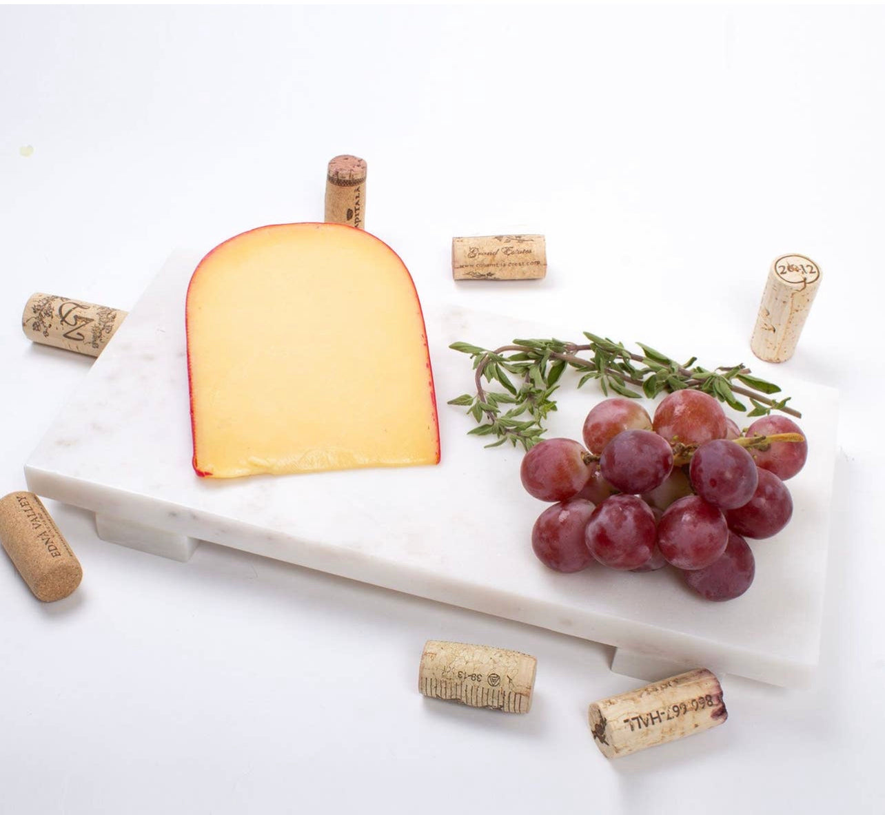 Large White Marble Cheese & Charcuterie Board