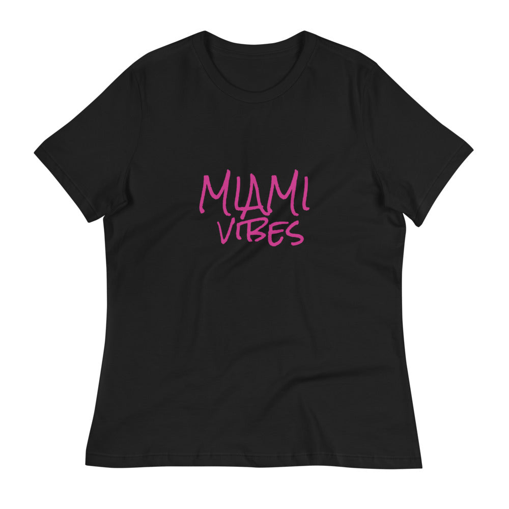 Clique + Clique Collection Women's Relaxed T-Shirt  Miami Vibes